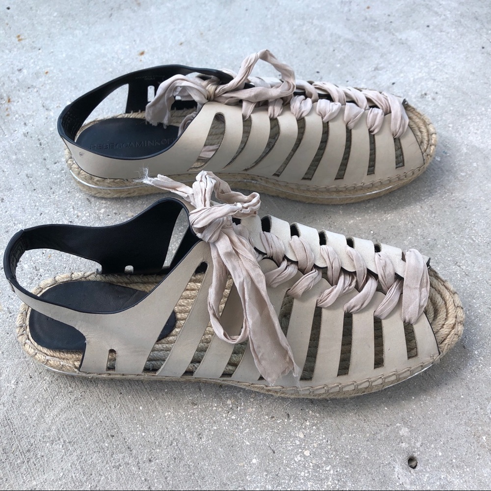 Rebecca Minkoff Gemma Espadrille Sandal 9.5 - Picture 5 of 8